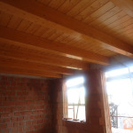 Solaio in legno piano primo