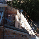 Realizzazione di balcone al piano primo