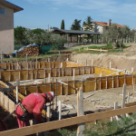 Casseratura cordoli di collegamento delle teste dei pali di fondazione