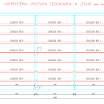 Schema carpenteria orditura secondaria